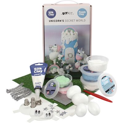 Kit créatif pâte à modeler - Licorne au pays des rêves