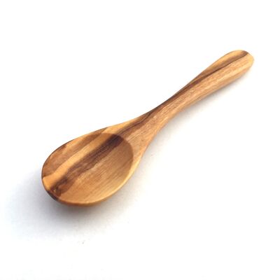 Mini cucchiaio da 9 cm in legno d'ulivo