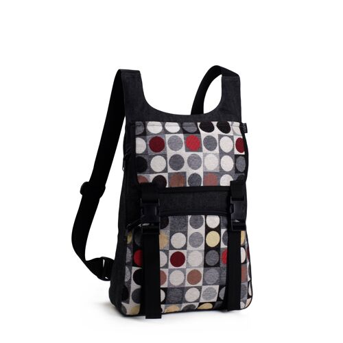 MOCHILA vintage MODELO CDF MANHATTAN -HANDMADe-