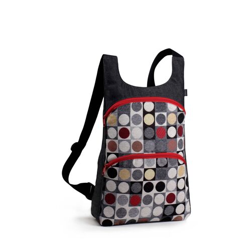 MOCHILA antirrobo MODELO CD3c MANHATTAN -HANDMADe-