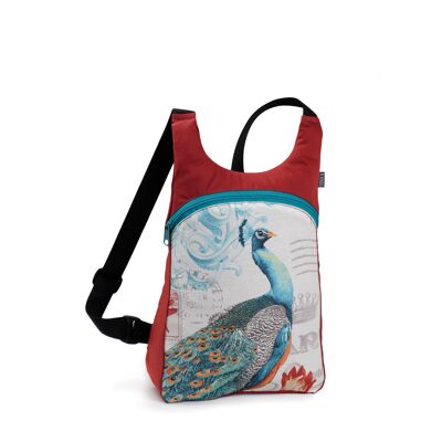 RUCKSACK Kind MODELL CD Kind PFAU -HANDMADE-