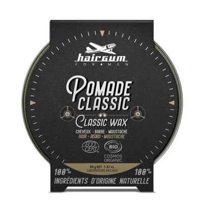 Pomade Classic Organic Hair and Beard Styling Wax