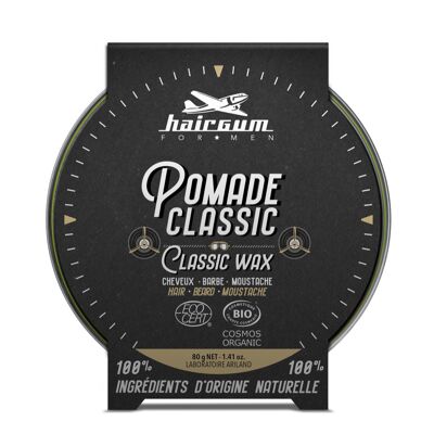 Pomade Classic Cera Orgánica para el Cabello y la Barba