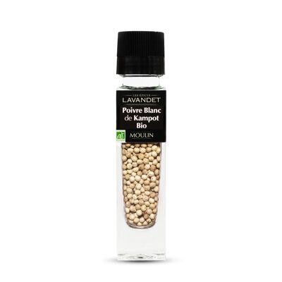 White Kampot Pepper BiO mill