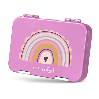 My Vesperbox - "Len" - Rosa - in vielen Motiven verfügbar - Regenbogen