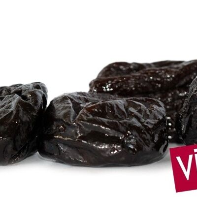 DRIED FRUITS / Pitted Prunes - cal 33/44 - FRANCE - 2 x 2.5kg - Organic* (*Certified Organic by FR-BIO-10)