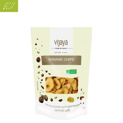 GETROCKNETE FRÜCHTE / Bananenchips - PHILIPPINEN - 250 g - Bio* & Fair Trade (*Certified Organic by FR-BIO-10)