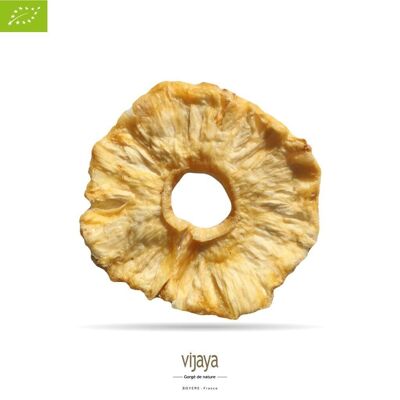 DRIED FRUITS / Dried Pineapple - Slices - CAMEROON - 2.5kg - Organic* (*Certified Organic by FR-BIO-10)