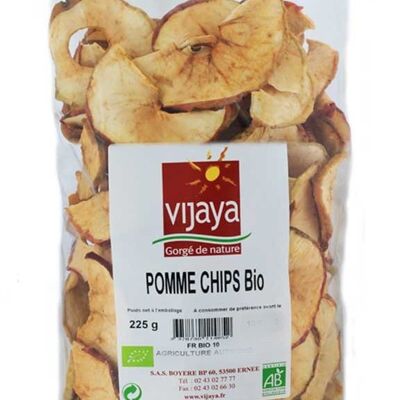 DRIED FRUITS / Apple Chips - ITALY - 225g - Organic* (*Certified Organic by FR-BIO-10)