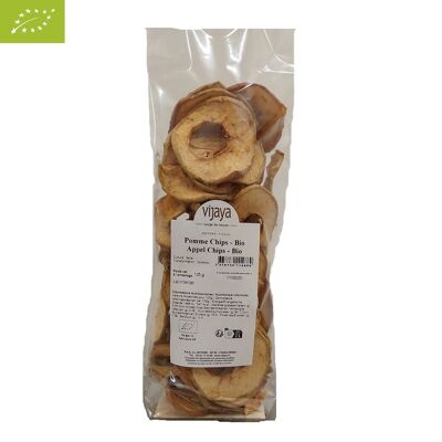 DRIED FRUITS / Apple Chips - ITALY - 125g - Organic* (*Certified Organic by FR-BIO-10)