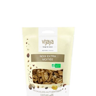 DRIED FRUITS / Walnuts Kernels Extra FRANQUETTE/GRANDJEAN - FRANCE - 125g - Organic* (*Certified Organic by FR-BIO-10)