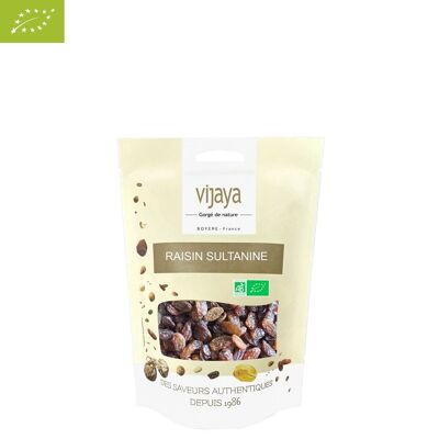 FRUTOS SECOS / Uva Sultanina - TURQUÍA - 250g - Orgánico* (*Certificado Orgánico por FR-BIO-10)