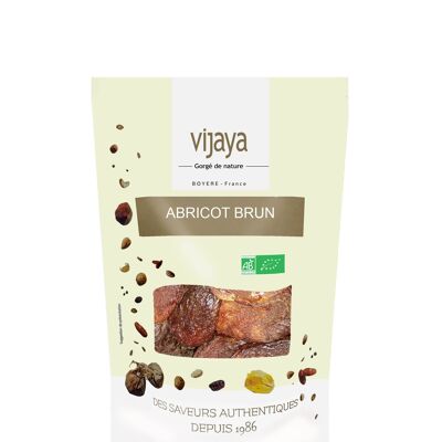 DRIED FRUITS / Brown Apricot - Whole - Size 1 - TURKEY - 500g - Organic* & Fair Trade (*Certified Organic by FR-BIO-10)