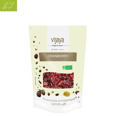 FRUTTA SECCA / Mirtillo rosso essiccato - CANADA - 500g - Biologico* (*Certificato biologico da FR-BIO-10)