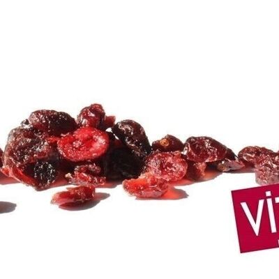 FRUITS SECS / Cranberry(Canneberge) Moitié Séchée-Jus de Pomme-CANADA-5Kg-Bio* (*Certifié Bio par FR-BIO-10)