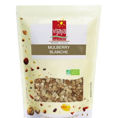 FRUITS SECS / Mûre - Mulberry Blanche Séchée - TURQUIE - 1 Kg - Bio* (*Certifié Bio par FR-BIO-10)