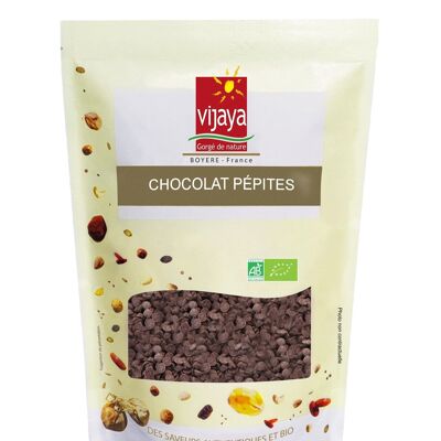Dark Chocolate Chips - 60% Cocoa - 3 Continents - 1kg - Organic* (*Certified Organic by FR-BIO-10)