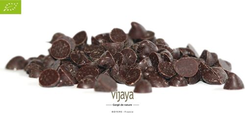 Chocolat Noir Pépites - 60% Cacao - 3 Continents - 5 kg - Bio* (*Certifié Bio par FR-BIO-10)