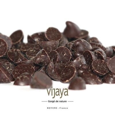 Chips de Chocolate Negro - 60% Cacao - 12000/Kg - 25 Kg - Ecológico* (*Certificado Ecológico por FR-BIO-10)