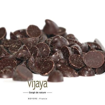 Chocolat Noir Pépites - 60% Cacao - 12000/Kg - 25 Kg - Bio* (*Certifié Bio par FR-BIO-10)