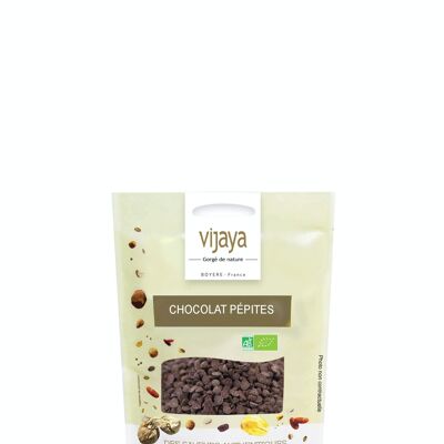 Dark Chocolate Chips - 60% Cocoa - 3 Continents - 100 g - Organic* (*Certified Organic by FR-BIO-10)