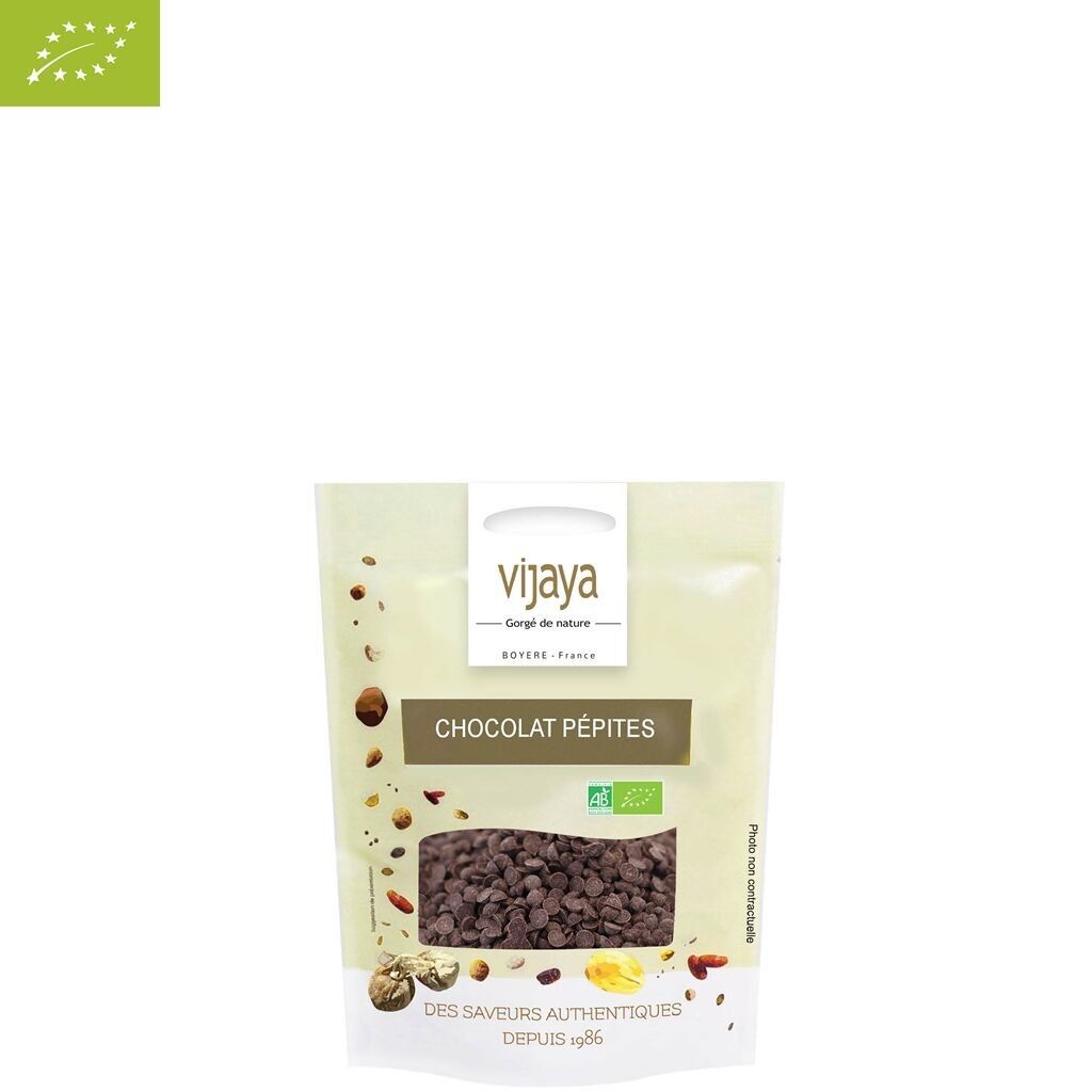 Gocce di Cioccolato Fondente - 60% Cacao - 3 Continenti - 100 g - Biologico*