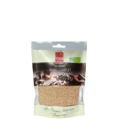 Semilla de Sésamo Blanco Entera - BOLIVIA/UGANDA - 250 g - Orgánica* (*Certificada Orgánica por FR-BIO-10)