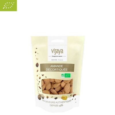 DRIED FRUITS / Shelled Almond - VIJAYA SELECTION - SICILY - 250 g - Organic* (*Certified Organic by FR-BIO-10)