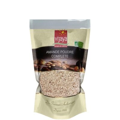 GETROCKNETE FRÜCHTE / Mandel-Vollpulver - SPANIEN - 400 g - Bio* (*Bio-zertifiziert durch FR-BIO-10)