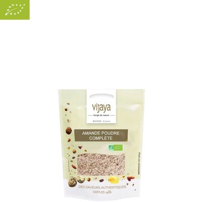 GETROCKNETE FRÜCHTE / Vollständiges Mandelpulver - SPANIEN - 125 g - Bio* (*Bio-zertifiziert durch FR-BIO-10)