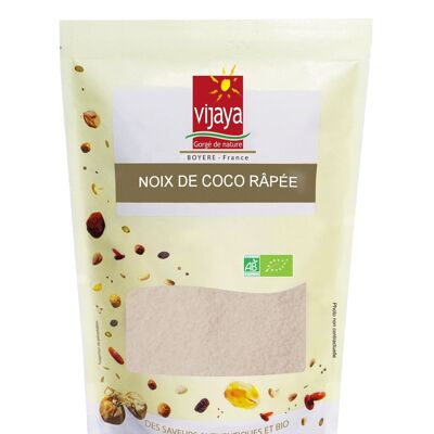 FRUITS SECS / Noix de Coco Râpée - Medium - PHILIPPINES - 500 g - Bio* & Equitable (*Certifié Bio par FR-BIO-10)