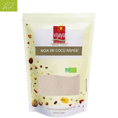 FRUITS SECS / Noix de Coco Râpée - Medium - PHILIPPINES - 500 g - Bio* & Equitable (*Certifié Bio par FR-BIO-10)