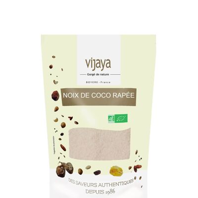 FRUITS SECS / Noix de Coco Râpée - Medium - PHILIPPINES - 250 g - Bio* & Equitable (*Certifié Bio par FR-BIO-10)