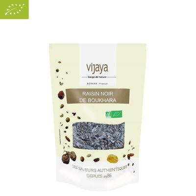 FRUTOS SECOS / Uva Negra de BOUKHARA - UZBEKISTAN - 500g - Ecológico* (*Certificado Ecológico por FR-BIO-10)