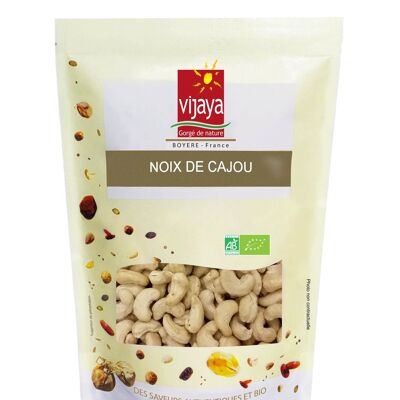 DRIED FRUITS / Whole Cashew Nuts - VIETNAM - W320 - 1 kg - Organic* & Fair Trade (*Certified Organic by FR-BIO-10)