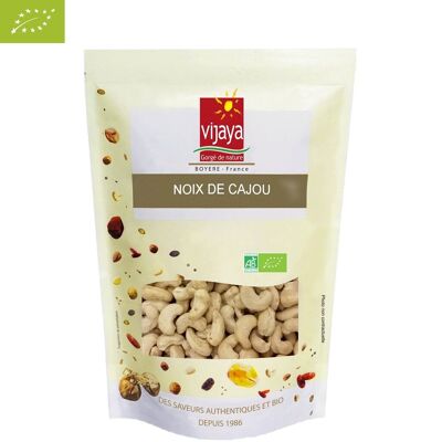 DRIED FRUITS / Whole Cashew Nuts - VIETNAM - W320 - 1 kg - Organic* & Fair Trade (*Certified Organic by FR-BIO-10)