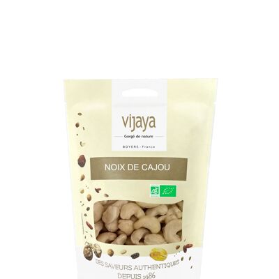 DRIED FRUITS / Whole Cashew Nuts - VIETNAM - W320 -250g- Organic* & Fair Trade (*Certified Organic by FR-BIO-10)