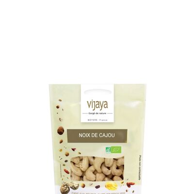 DRIED FRUITS / Whole Cashews-VIETNAM - W320 - 125 g - Organic* & Fair Trade (*Certified Organic by FR-BIO-10)