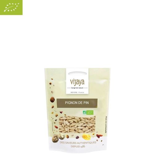 FRUITS SECS / Pignon de Pin - ITALIE - 125g - Bio* (*Certifié Bio par FR-BIO-10)