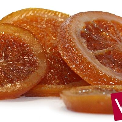 Candied Orange - Slices - ITALY - 10Kg - Organic* (*Certified Organic by FR-BIO-10)