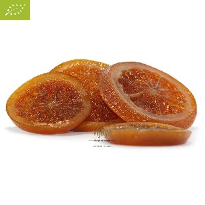 Kandierte Orange - Scheiben - ITALIEN - 10Kg - Bio* (*Biologisch zertifiziert von FR-BIO-10)