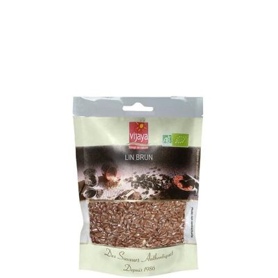 Graine de Lin Brun - FRANCE - 250g - Bio* (*Certifié Bio par FR-BIO-10)