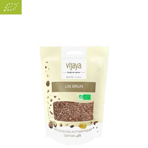Graine de Lin Brun - FRANCE - 250g - Bio*