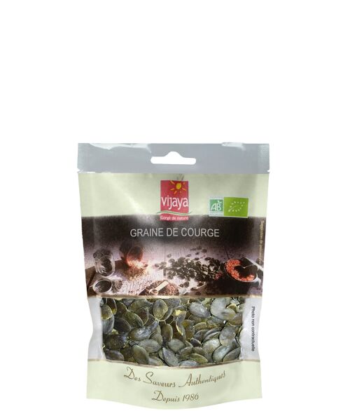 Graine de Courge - FRANCE - 250 g - Bio* (*Certifié Bio par FR-BIO-10)