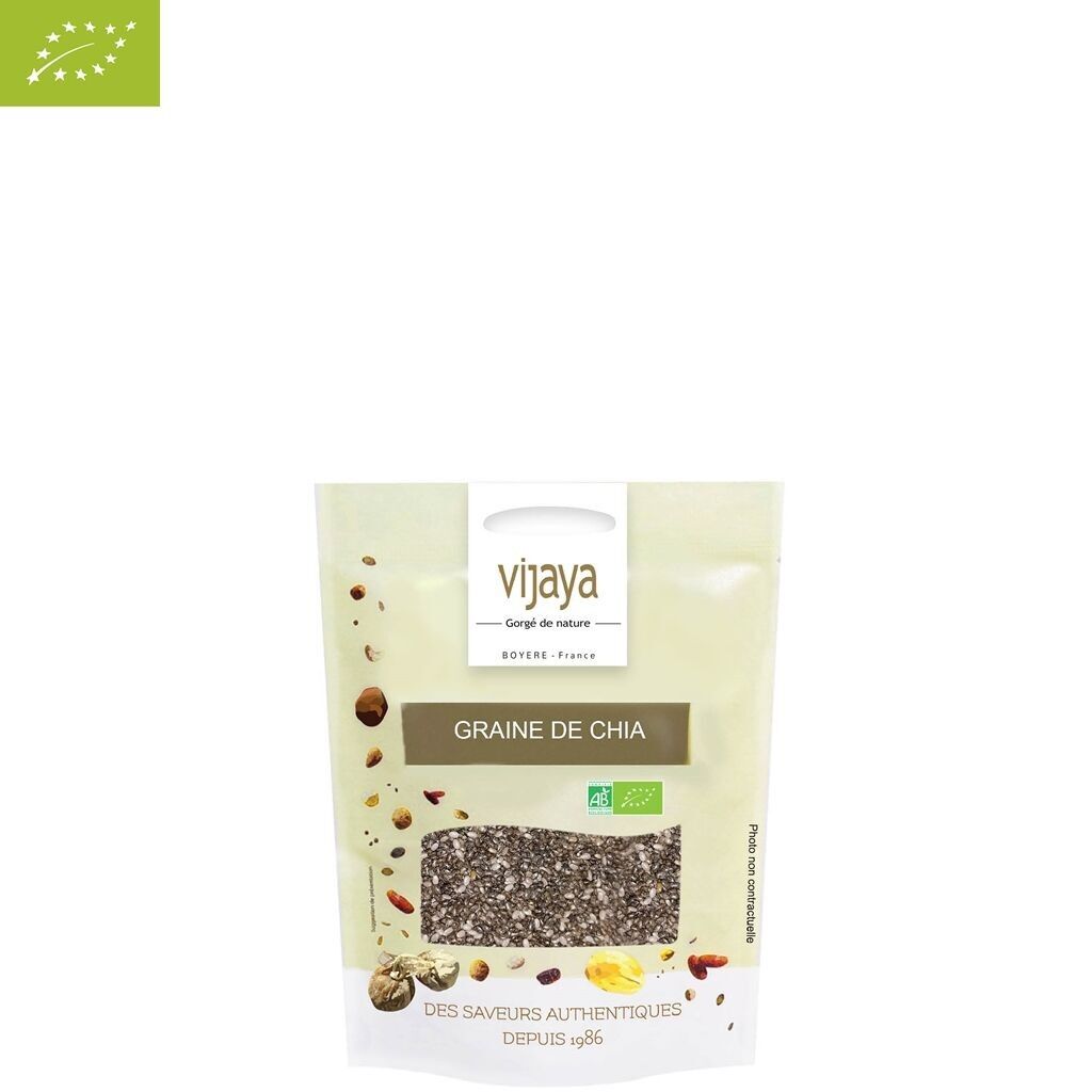 Semi di Chia Neri (Salvia hispanica) - PARAGUAY/BOLIVIA - 250 g - Biologici*