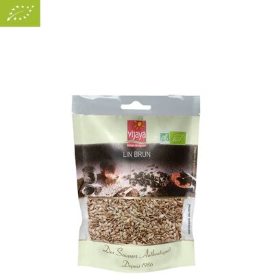 Semilla de lino marrón - POLONIA - 250 g - Orgánico* (*Orgánico certificado por FR-BIO-10)