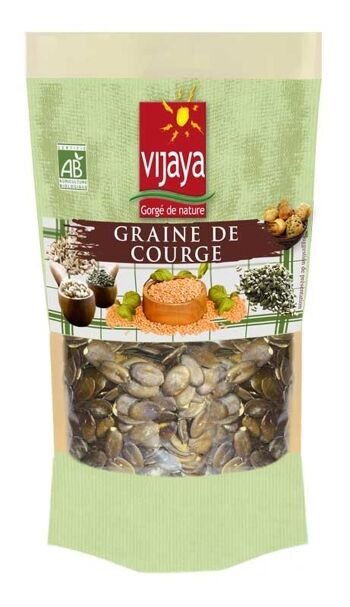 Graine de Courge - EUROPE - 500 g - Bio* (*Certifié Bio par FR-BIO-10)