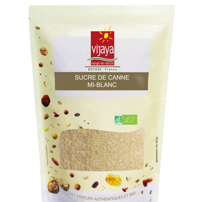 Semi-White Cane Sugar - BRAZIL - 1 kg - Organic* (*Certified Organic by FR-BIO-10)