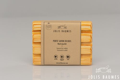 Porte-Savon en Bois Huilé – Fabrication Française & Design Naturel