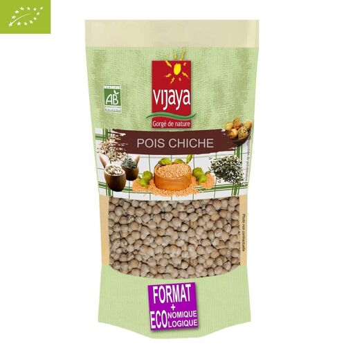 Pois chiche - FRANCE - 1 kg - Bio* (*Certifié Bio par FR-BIO-10)